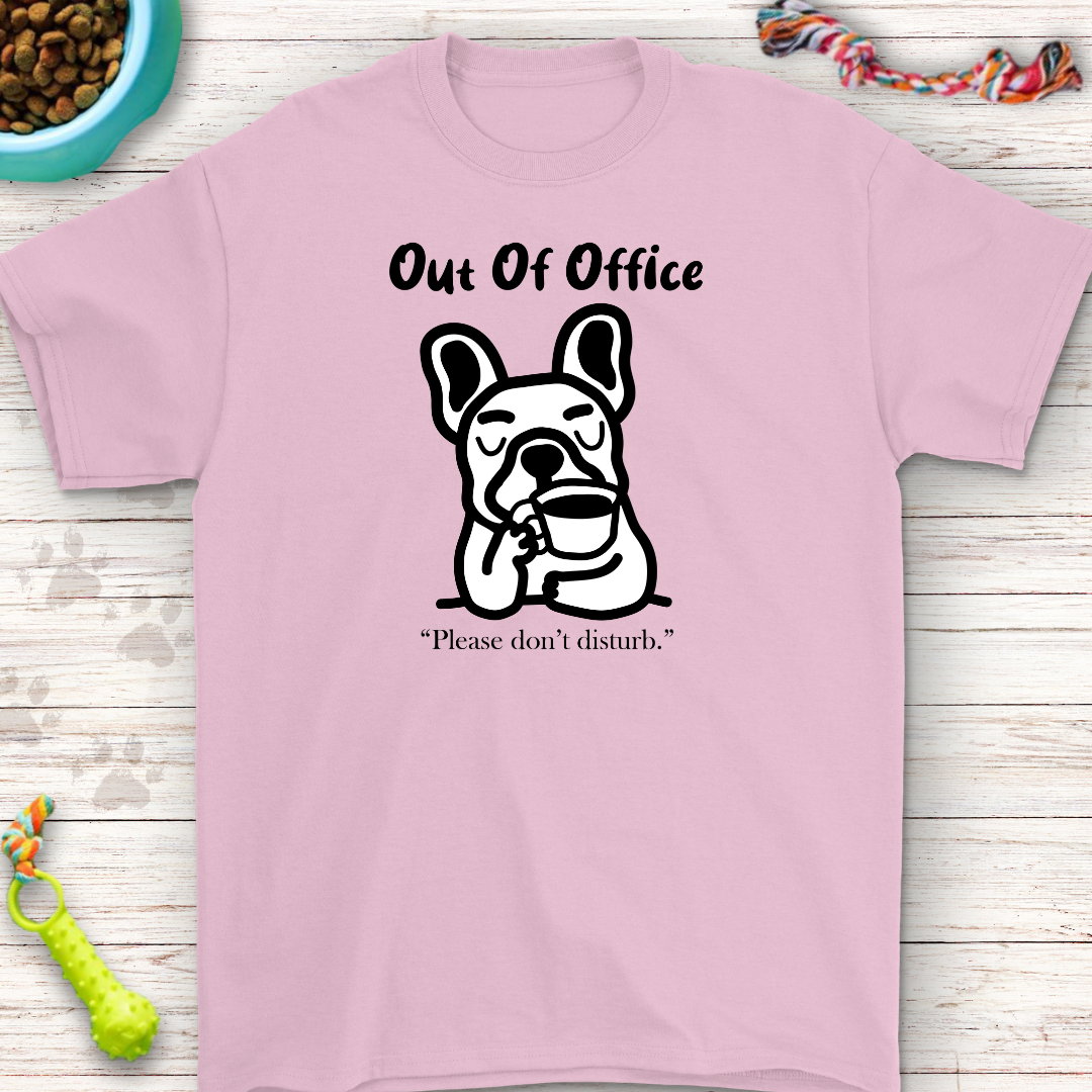 Out of Office French Bulldog T-Shirt – Relax in Style