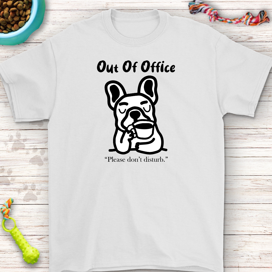 Out of Office French Bulldog T-Shirt – Relax in Style