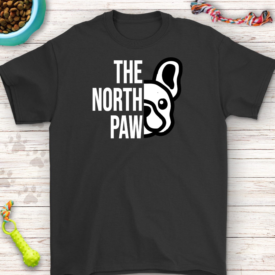 The North Paw Frenchie T-shirt