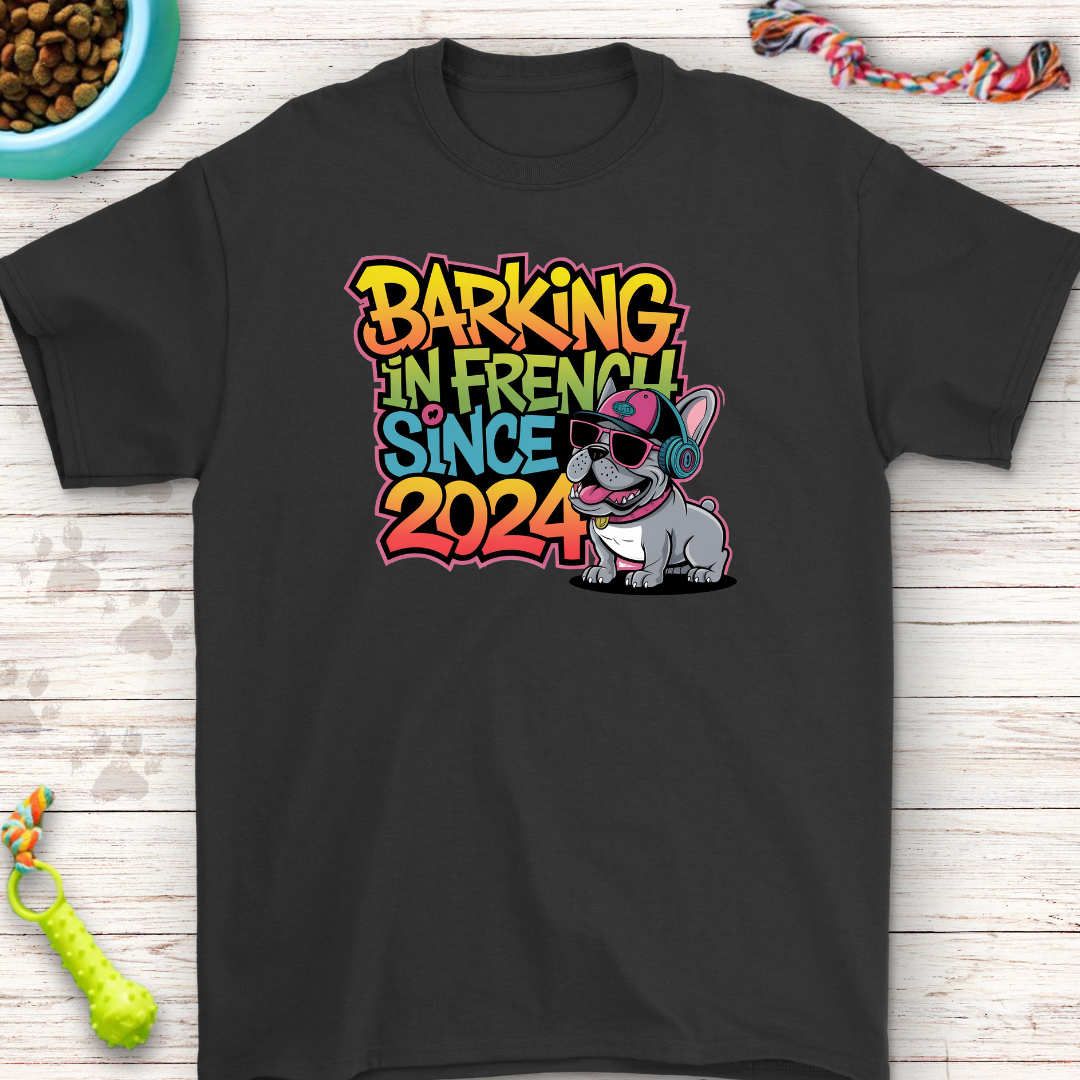 Personalized Dog Lover Tee – Cool Frenchie 2024 Design