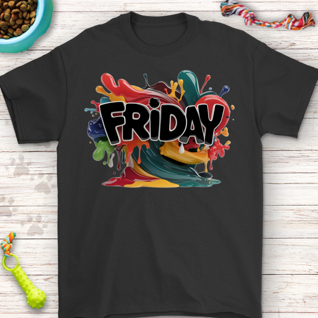 Friday T-Shirt – Bold and Vibrant Design for Fun Days!