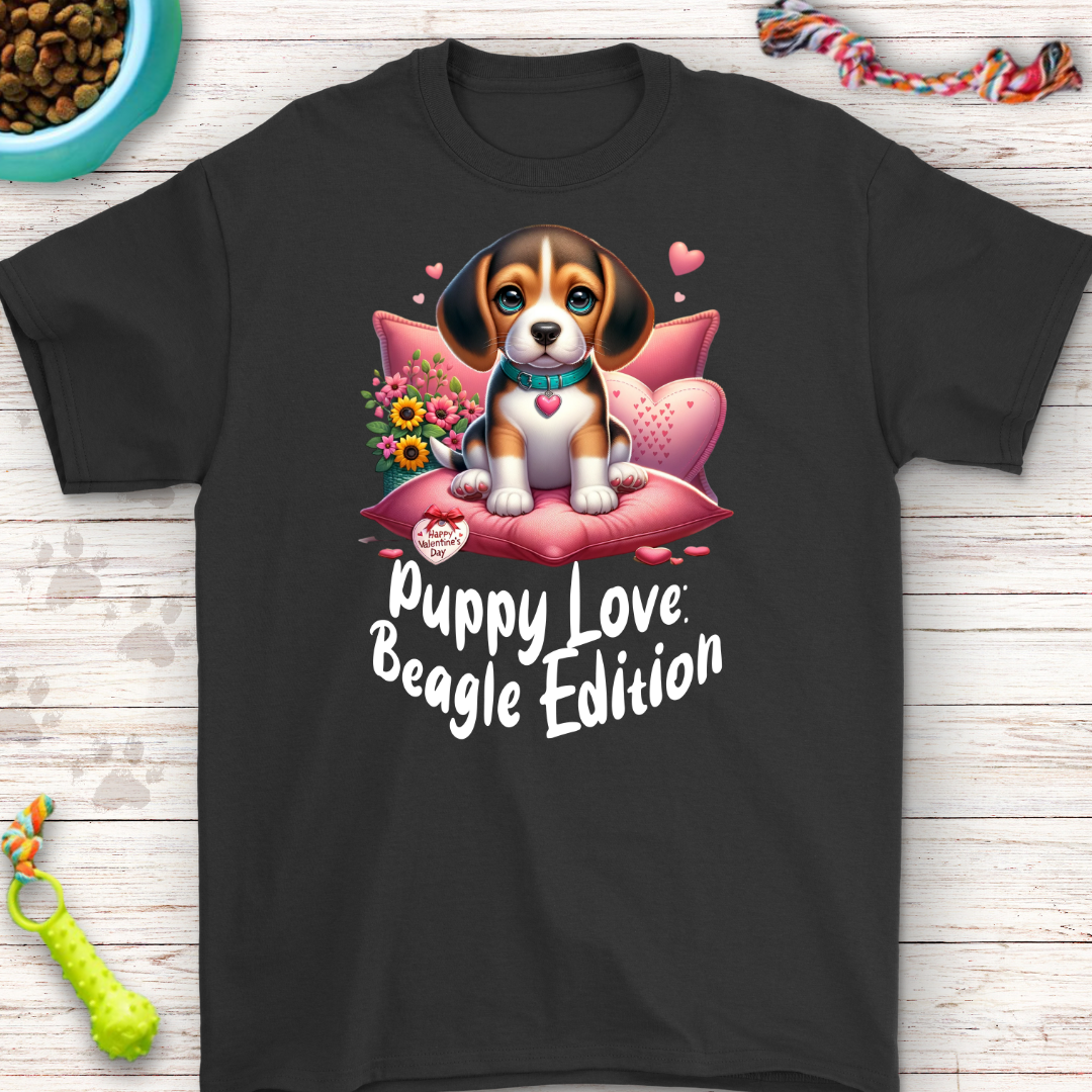 Puppy Love: Beagle Edition T-Shirt – Perfect Gift for Dog Lovers