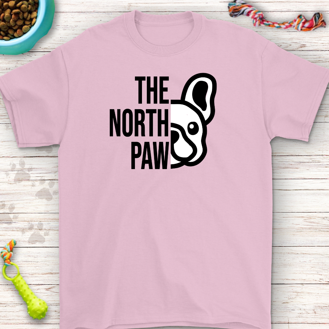 The North Paw Frenchie T-shirt