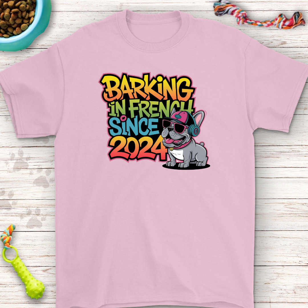 Personalized Dog Lover Tee – Cool Frenchie 2024 Design