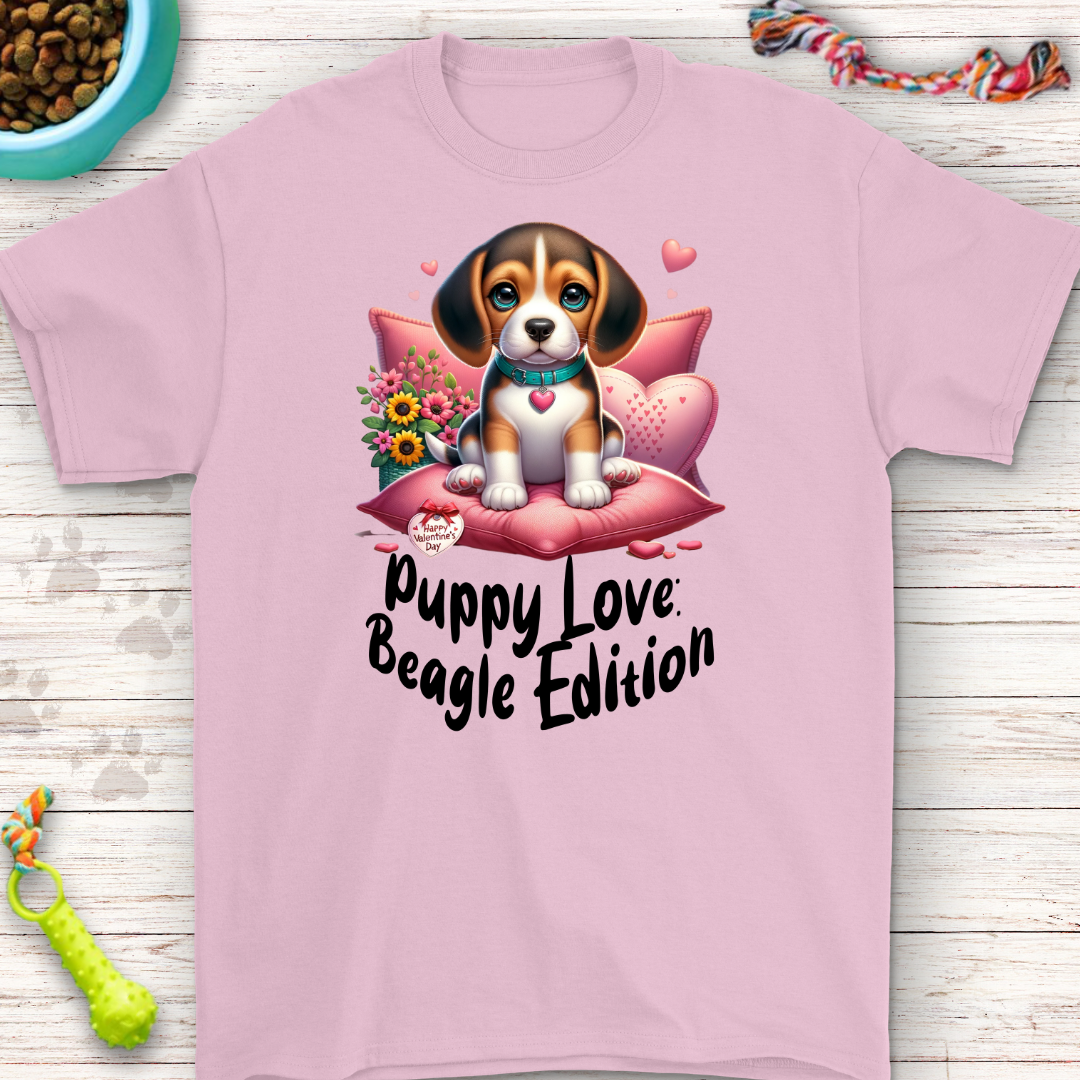 Puppy Love: Beagle Edition T-Shirt – Perfect Gift for Dog Lovers