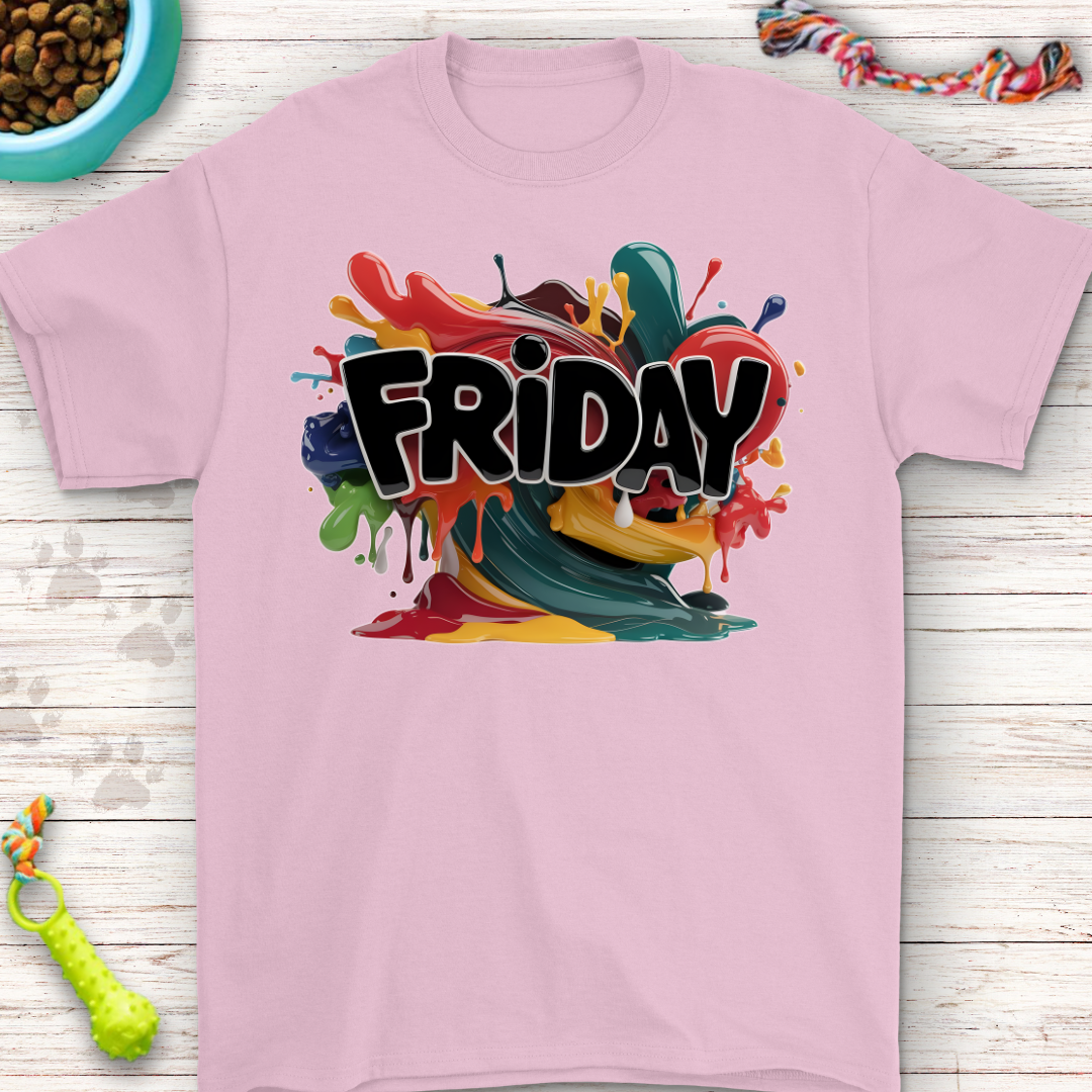 Friday T-Shirt – Bold and Vibrant Design for Fun Days!