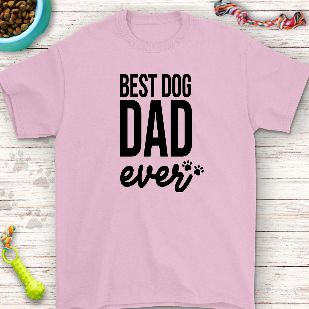 Best Dog Dad Ever Father's Day Shirt