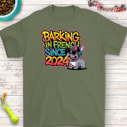 Personalized Dog Lover Tee – Cool Frenchie 2024 Design