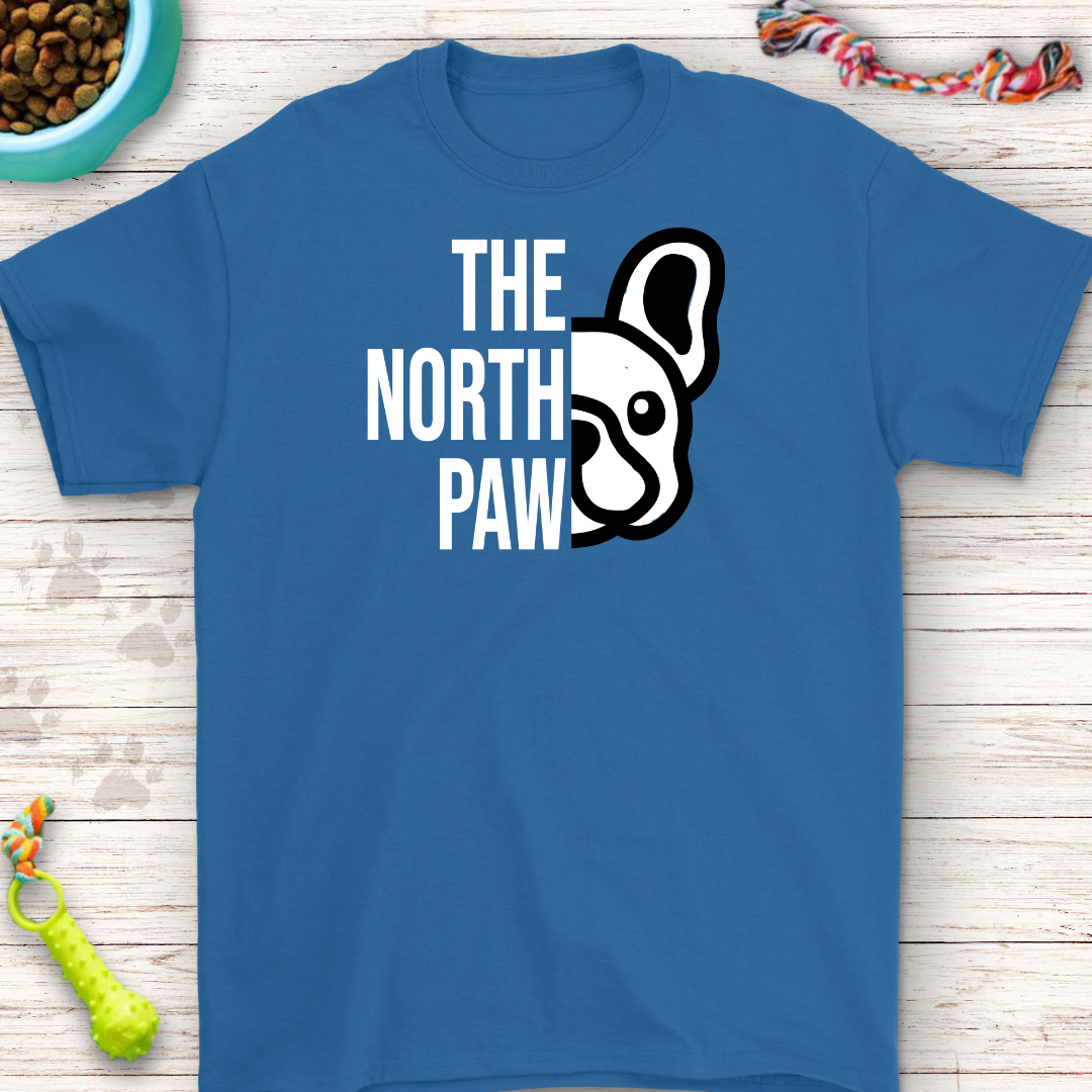 The North Paw Frenchie T-shirt