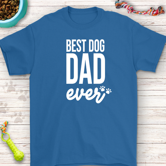 Best Dog Dad Ever Father's Day Shirt
