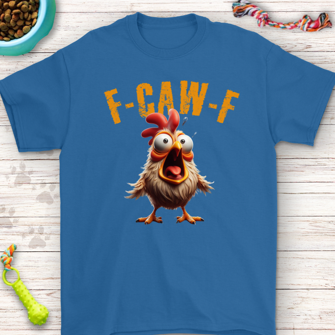 Royal funny chicken t-shirt