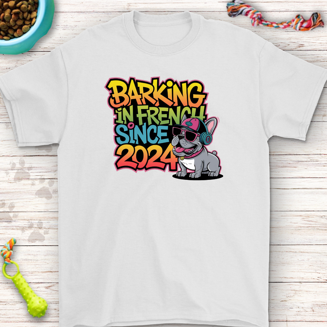 Personalized Dog Lover Tee – Cool Frenchie 2024 Design