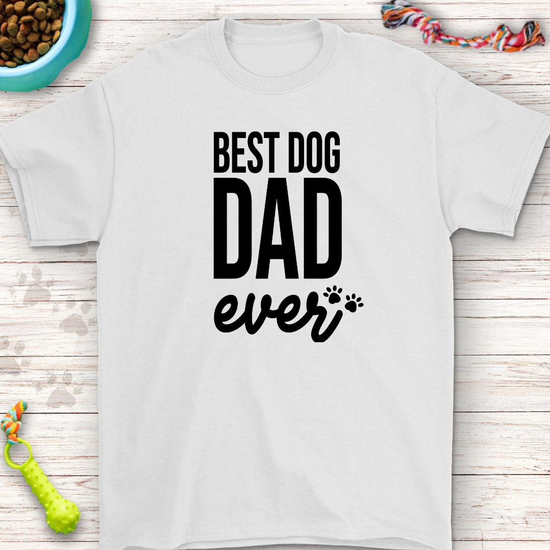 Best Dog Dad Ever Father's Day Shirt