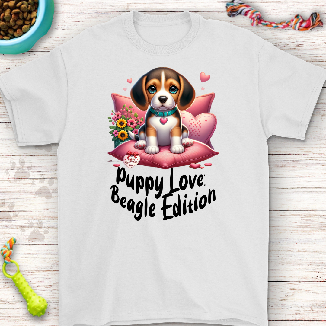 Puppy Love: Beagle Edition T-Shirt – Perfect Gift for Dog Lovers