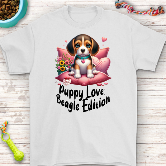 Puppy Love: Beagle Edition T-Shirt – Perfect Gift for Dog Lovers